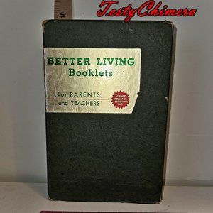 Grolier Better Living Booklets for Parents and Teachers~11 in Case~50s to 70s